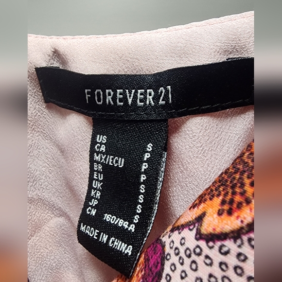 Tiered Reworked Floral Maxi Dress Sz S - Picture 5 of 6